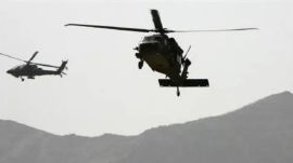In the Baka Khel area of the Bannu district, 12 terrorists affiliated with the Hafiz Gulbahadur group were eliminated as choppers struck their compound. 