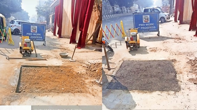 road repair, delhi roadworthy  repair, Delhi Public Works Department, Diwali, Delhi government, delhi news, India news, Indian express, existent   affairs