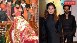 Upasana Kamineni recently shared a photo of Ram Charan, dressed in the customary black attire for those observing Sabarimala deeksha, offering prayers at the Ameen Peer Dargah.