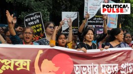 The BJP is hoping that the anger reflected in the month-long R G Kar protests will now put it over the finishing line in Medinipur and Madarihat. (Express file photo)