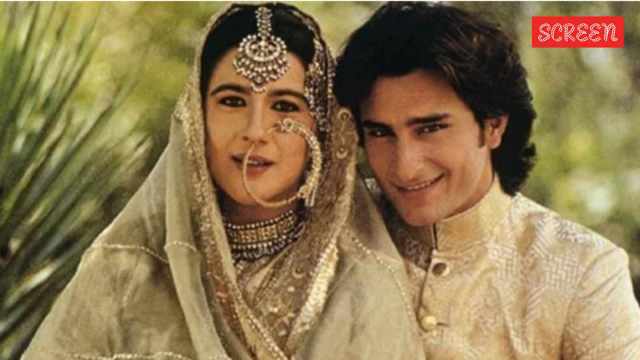 Saif Ali Khan and Amrita Singh