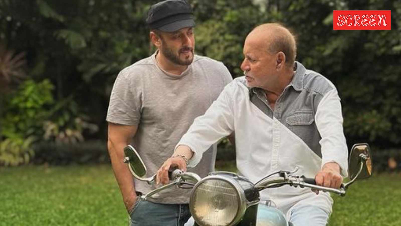 Salman Khan gets nostalgic showcasing dad Salim Khan’s first bike, fans say, ‘Baap of Bollywood’