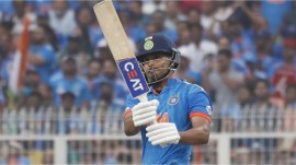 shreyas iyer crop Shreyas Iyer, who captained Kolkata Knight Riders to the IPL 2024 title, was picked by Punjab Kings for Rs 26.75 crore in IPL 2025 mega auctions.