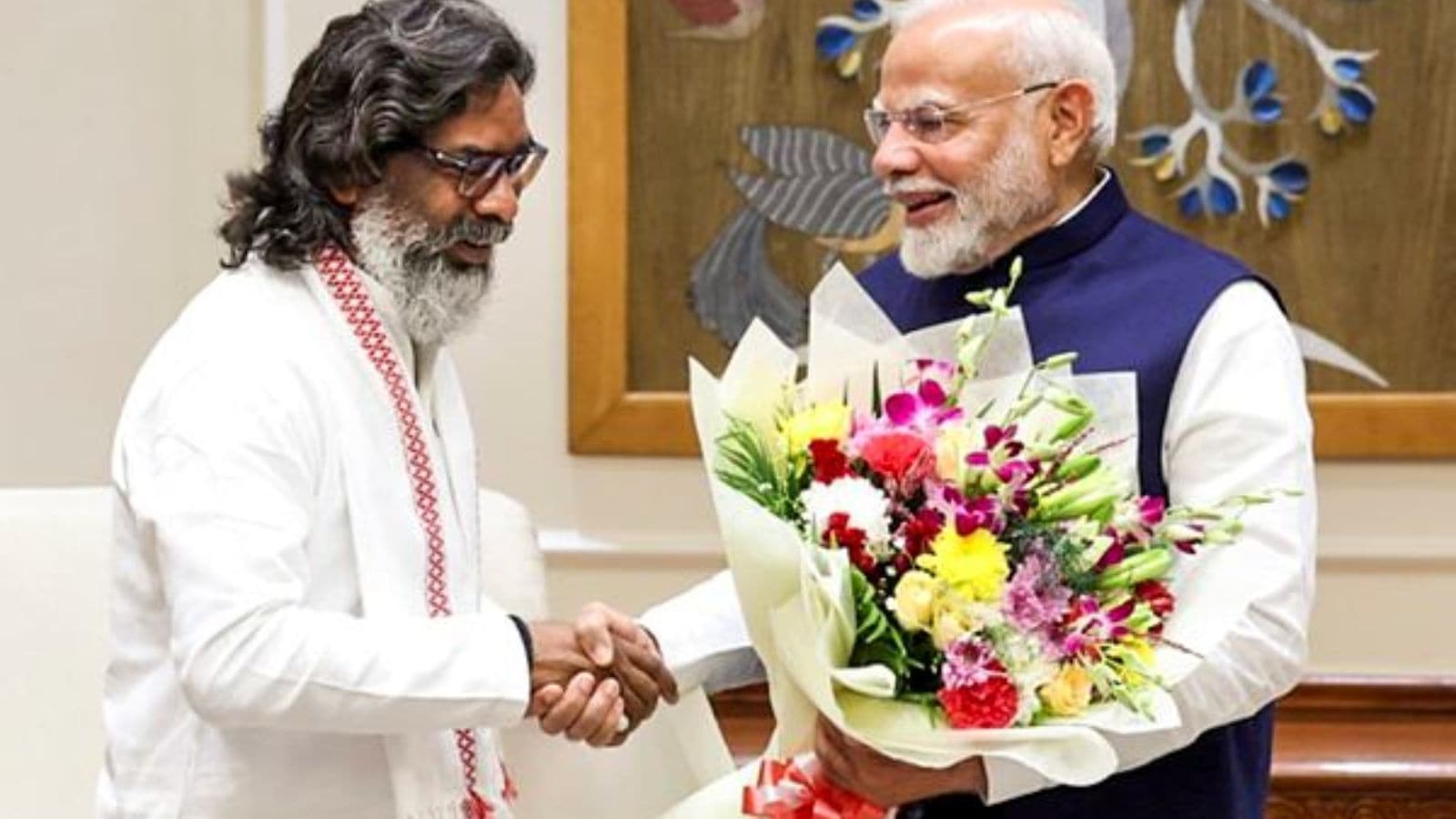 Hemant Soren, wife Kalpana meet PM Modi, INDIA bloc leaders after Jharkhand poll victory | India News News - The Indian Express