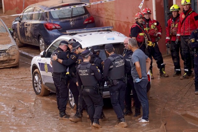spain floods, world news, indian express