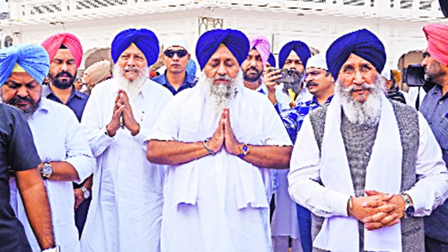Sukhbir Badal resignation, punjab news, indian express