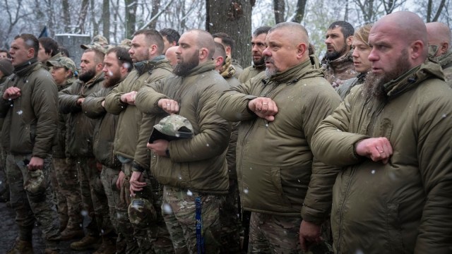 ukraine soldiers, world news, indian express