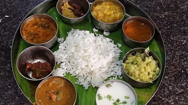 veg thali price