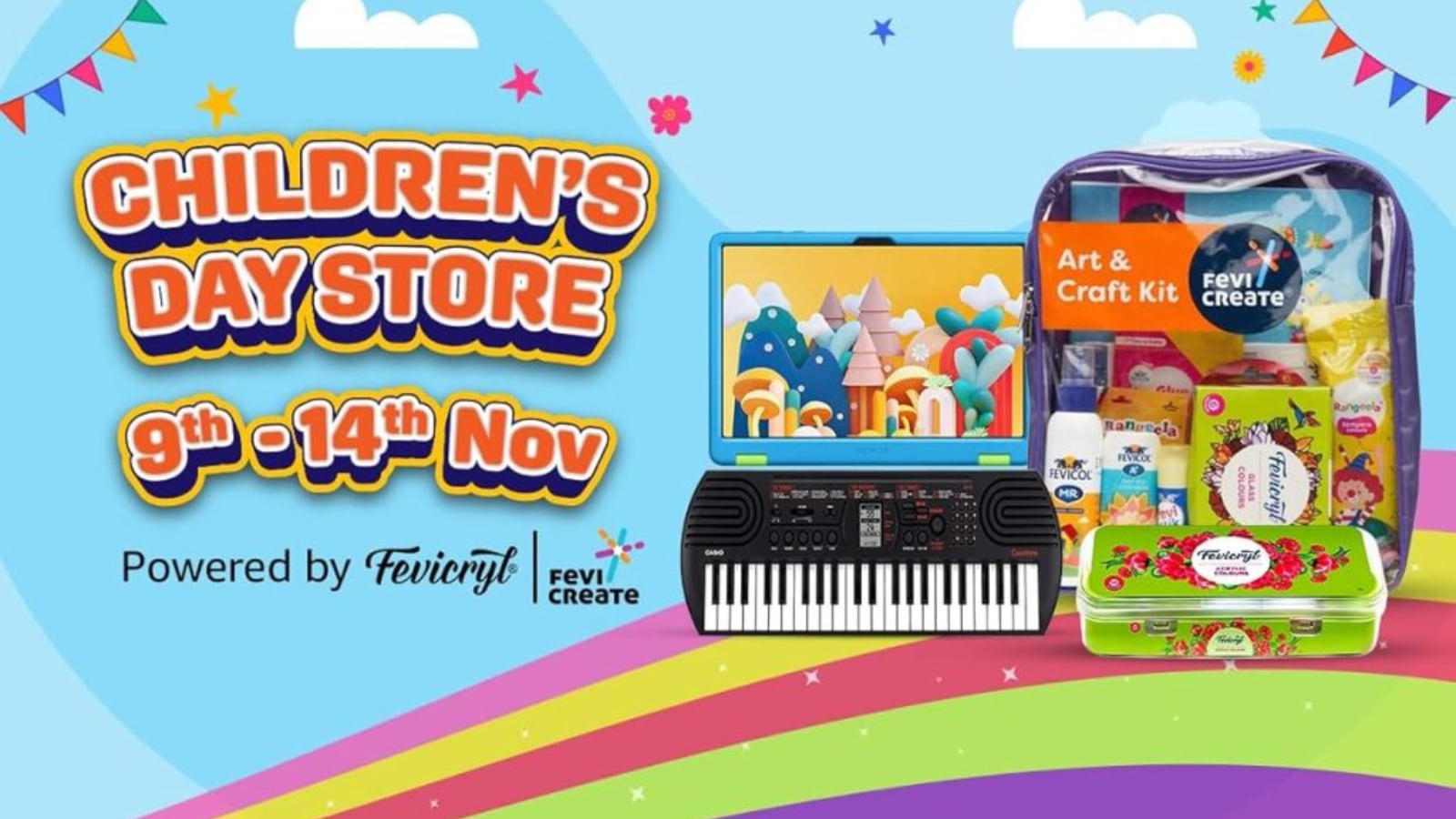 Amazon's Children's Day Sale will end on November 14.