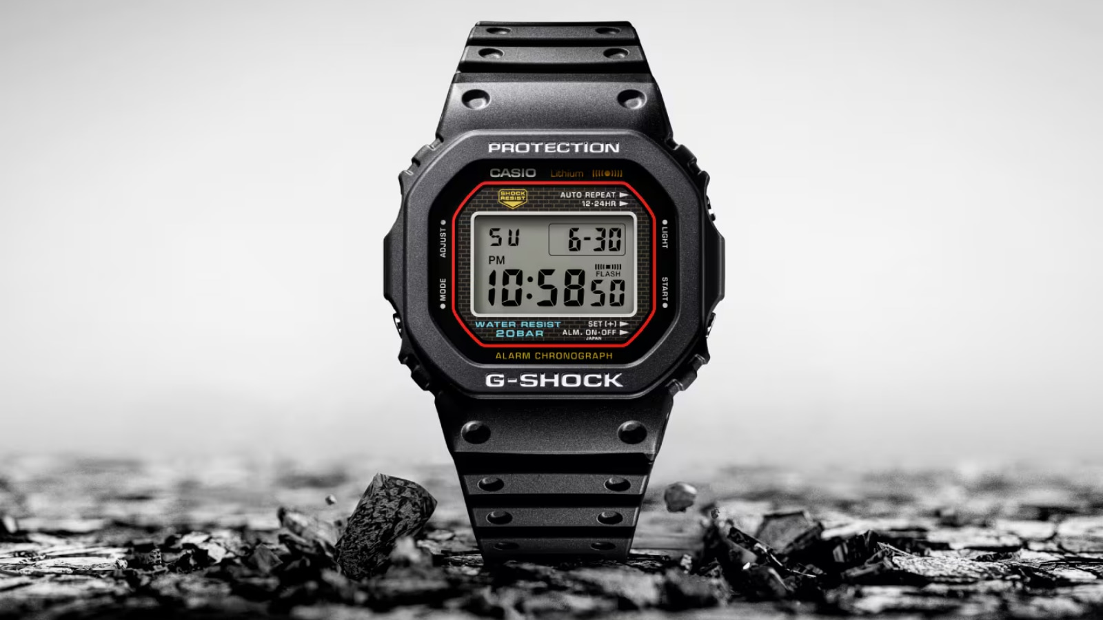 Casio revives the classic Meet the DW 5000R a tribute to the first G Shock watch Technology News The Indian Express