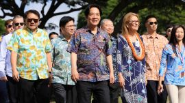 Taiwan President in Hawaii