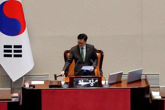 south korea president impeached