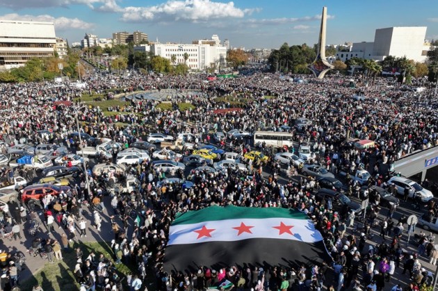 Syria victory rally