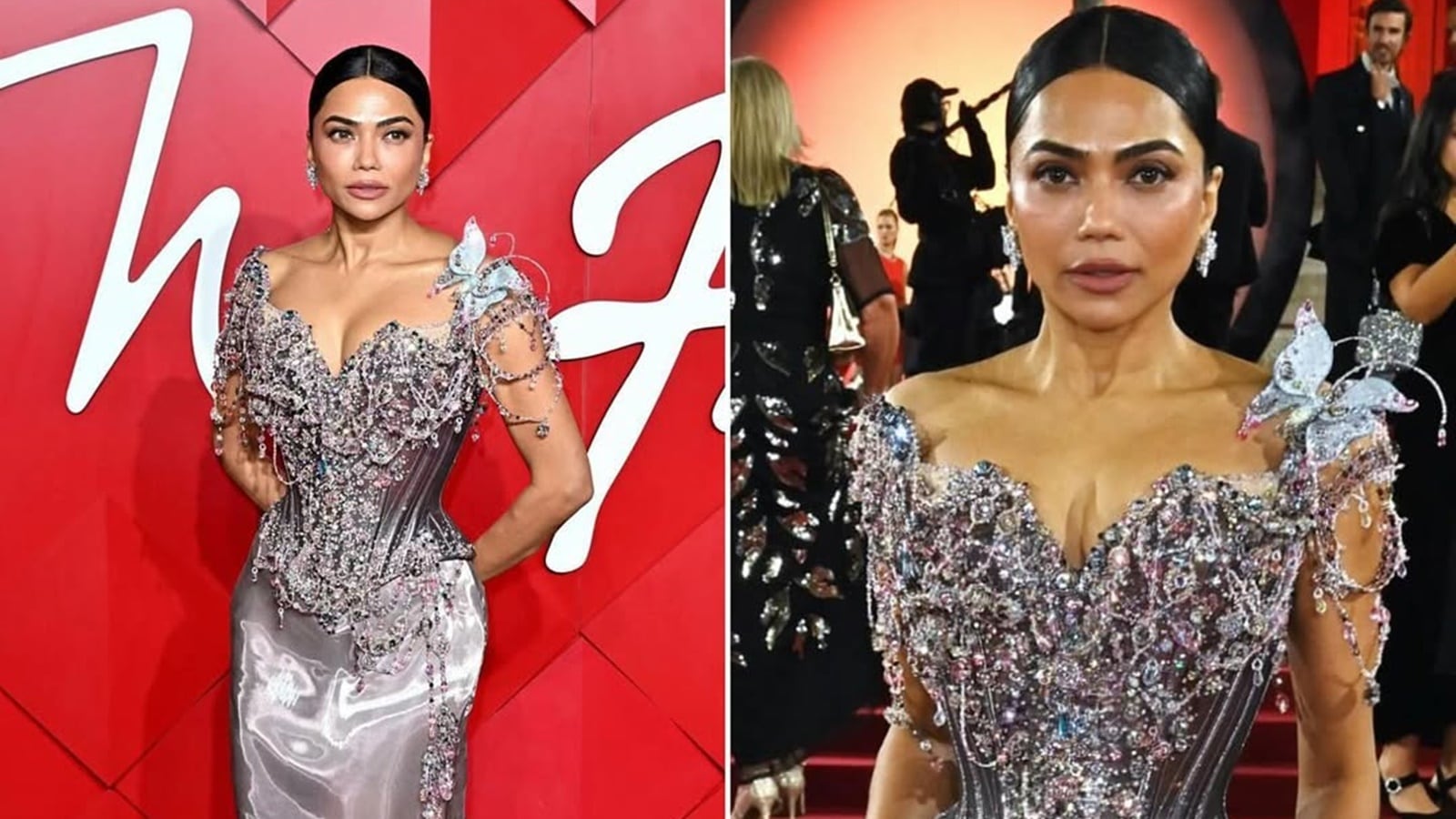 British Fashion Awards Cost of Mona Patel's 'pearl corset' revealed