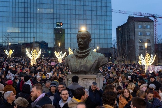 Serbia Protest