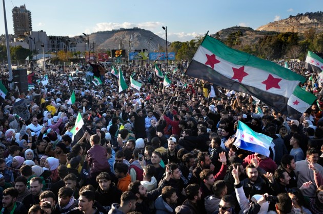 Syria victory rally