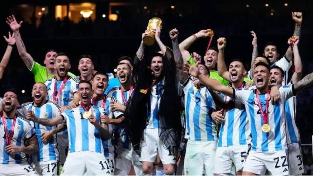 Lionel Messi Argentina wins World Cup