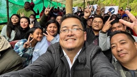 Ajoy Edwards, Indian Gorkha Janashakti Front, what is Indian Gorkha Janashakti Front, Hamro Party, Ajoy Edwards party, Separate Gorkhaland state