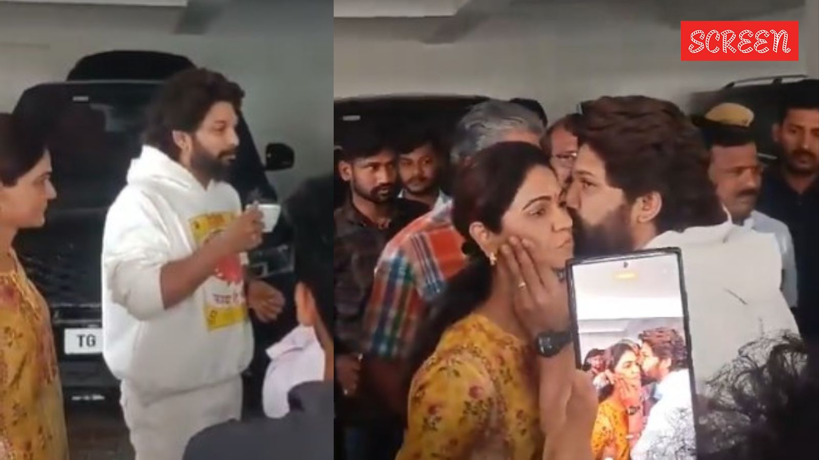 Allu Arjun Arrested In Stampede Case Pushpa 2 Actor Kisses Goodbye To