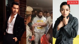 Varun Dhawan, Rashmika Mandana and Allu Arjun