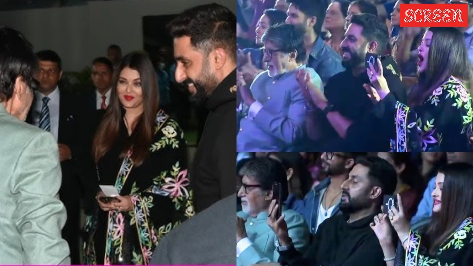 Aishwarya Rai-Abhishek Bachchan make joint appearance to cheer for  Aaradhya; granddad Amitabh Bachchan recalls 'exhilarating experience' on day  one | Bollywood News - The Indian Express