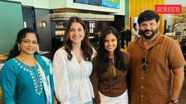 Anushka Sharma with Nitish Kumar Reddy's family