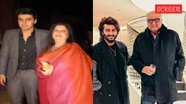 Arjun Kapoor- mona kapoor- boney kapoor