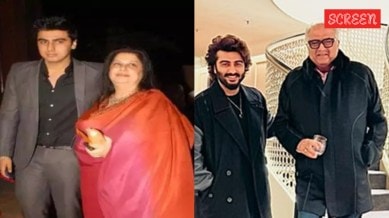 Arjun Kapoor- mona kapoor- boney kapoor