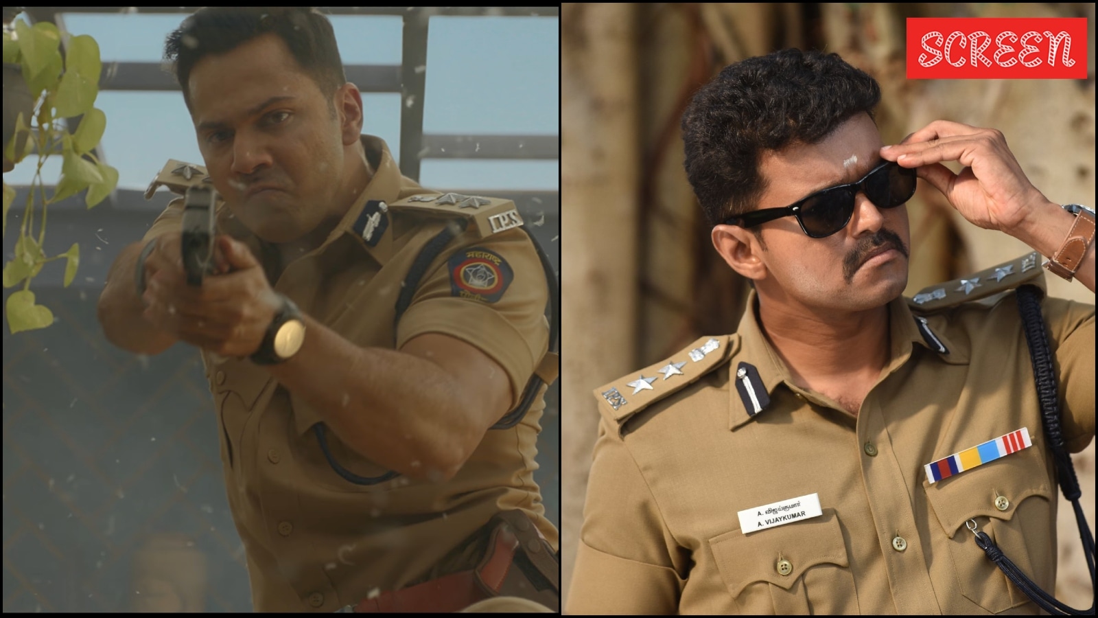 Varun Dhawan from Baby John and Vijay from Theri