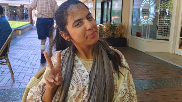 Benafsha Hashimi is living in Australia after escaping Taliban's tyranny. (Express Photo)