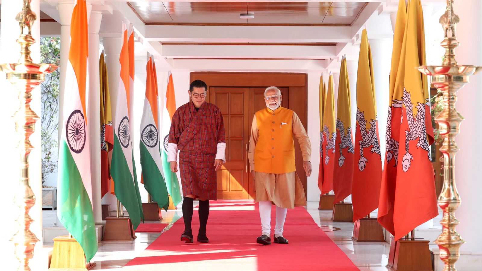 Bhutan King PM Modi