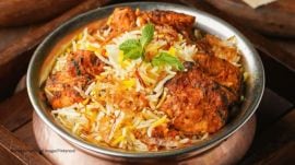 As per Swiggy, Biryani ranked as the second-most popular option for late-night cravings between 12 and 2 am (Representational image/Pinterest)
