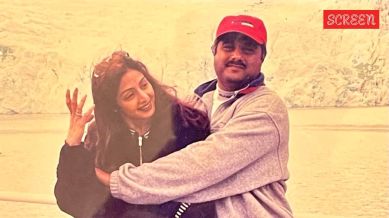 Boney Kapoor with Sridevi