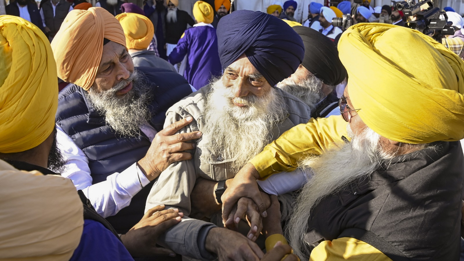 Who is Narain Singh Chaura, the Khalistani leader who fired gunshots at Sukhbir Badal? | Chandigarh News Who is Narain Singh Chaura, the Khalistani leader who fired gunshots at Sukhbir Badal? | Chandigarh News