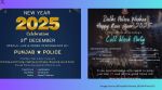 Anand Mahindra hails police forces for New Year 2025 wishes (Image source: @PunjabPoliceInd, @DelhiPolice/X)