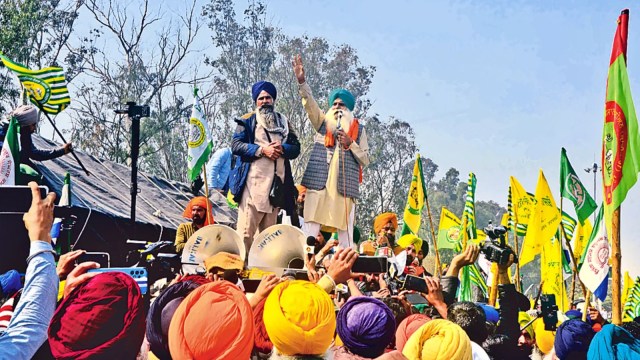 Farmer protest