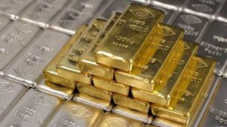 Comex gold futures rose $10.20 per ounce, or 0.38 per cent, to $2,728.60 per ounce in the international markets. (Express file)