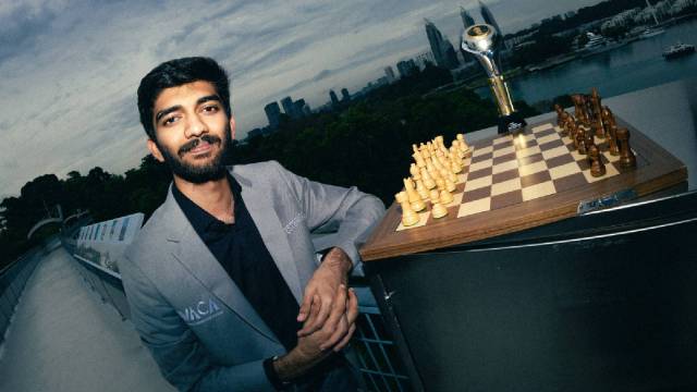 Gukesh World Chess Champion Ruslan Ponomariov