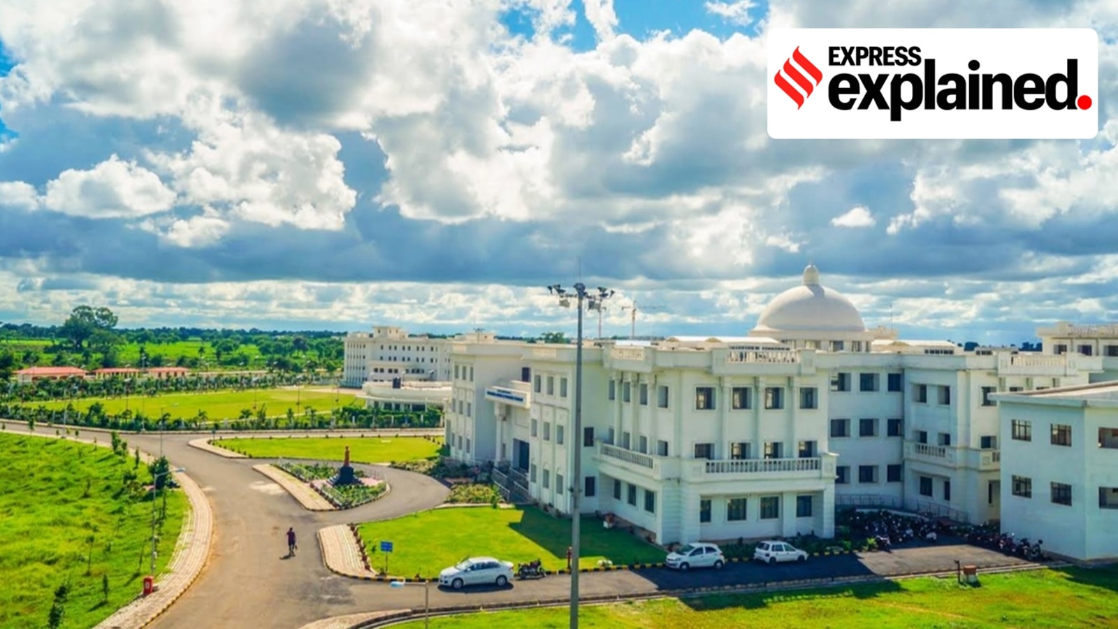 Campus of the International Institute of Information Technology, Naya Raipur. (Wikimedia Commo