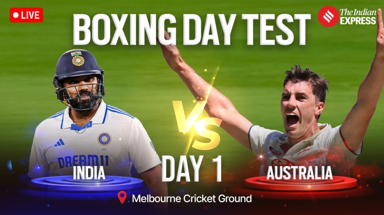 India vs Australia 4th Test Live: Follow Day 1 of the Boxing Day Test in Melbourne on Thursday.