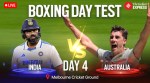 India vs Australia Live Score, 4th Test: Follow Day 4 action from MCG on Sunday.