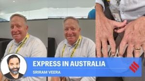 Former Australian cricketer Ian healy.