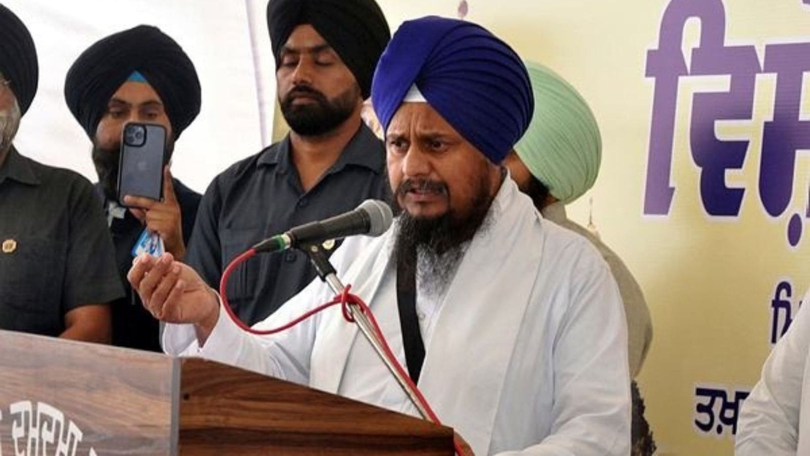 Akal Takht Takht Sri Damdama Sahib Jathedar Giani Harpreet Singh On Wednesday also responded to allegations that he had an illicit relationship with a female relative.