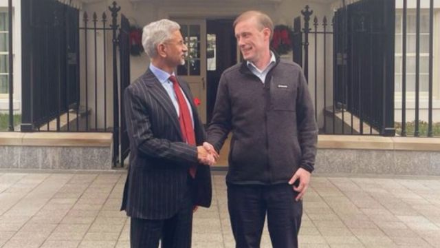 External Affairs Minister S. Jaishankar met US National Security Agency (NSA) Jake Sullivan