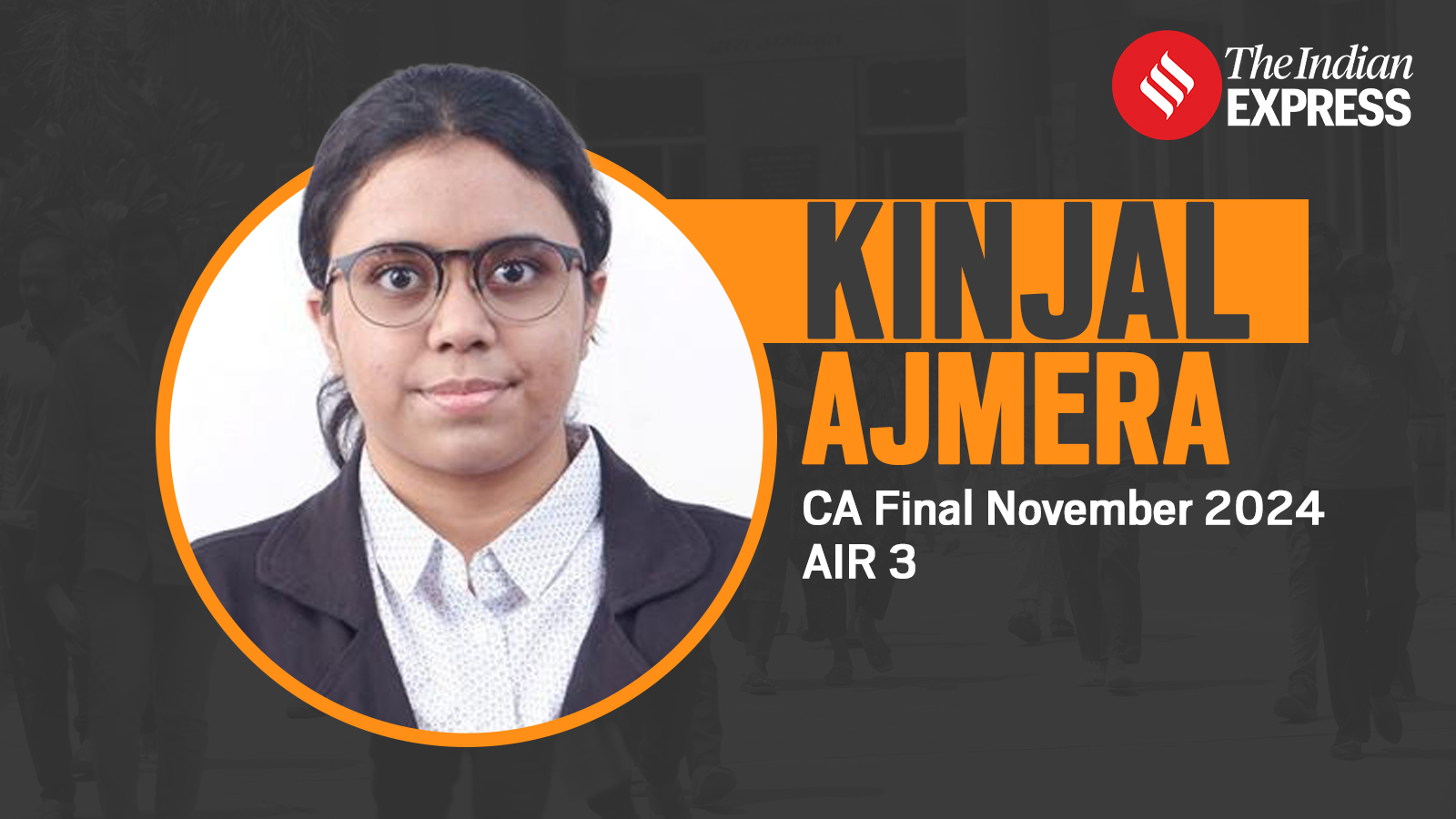 CA Final Result: AIR 3 Kinjal Ajmera topped Intermediate exam, CS Executive exam; aims for an MBA degree | Education News