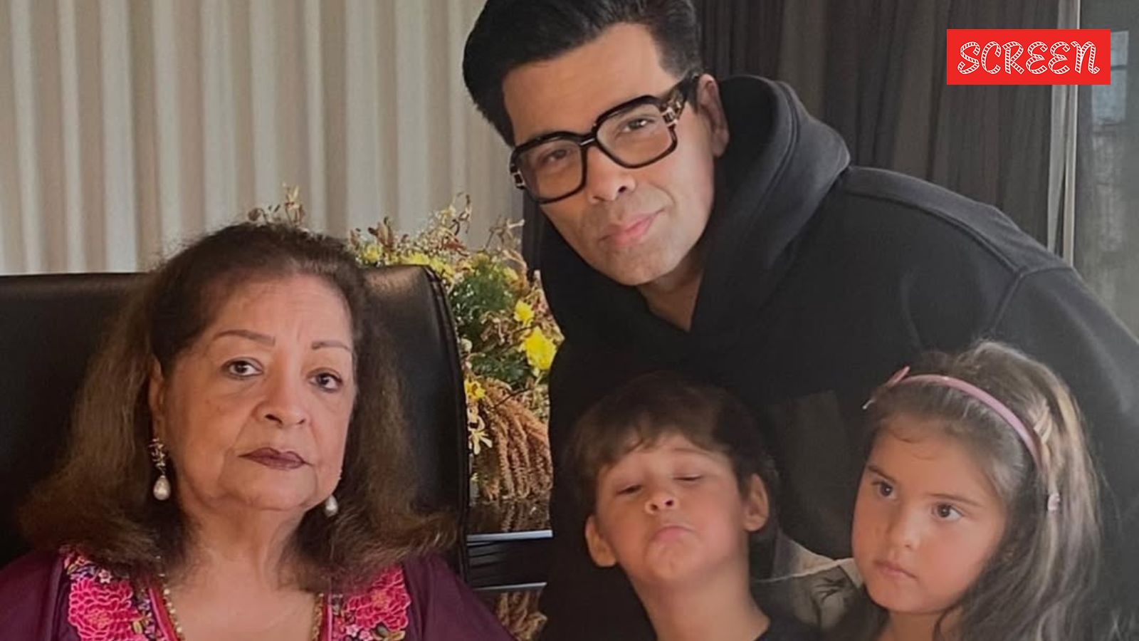 Karan Johar’s mother Hiroo Johar hospitalised, designer Manish Malhotra ...