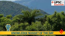 Knowledge nugget, environment, forest report, India State of Forest Report 2023