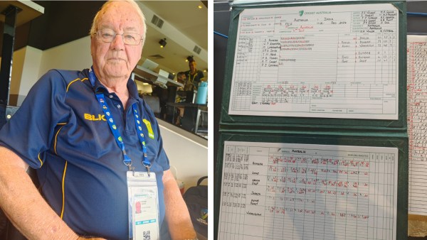 MCG scorer Michael Walsh, Boxing Day, MCG Test, India vs Australia