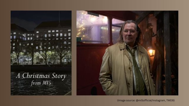 Gary Oldman channels 'Jackson Lamb' in MI5's Christmas video