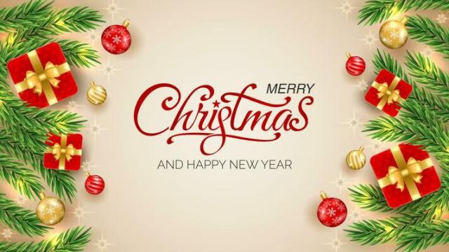 Merry Christmas 2024 and Happy New Year 2025 in advance: Share the joy with these wishes and images (Source: Vecteezy)